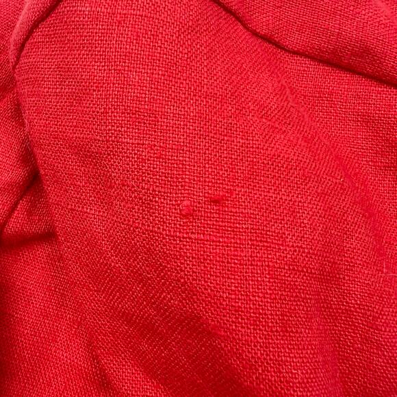 Briar Red Linen Bonnet - Picture 4 of 5